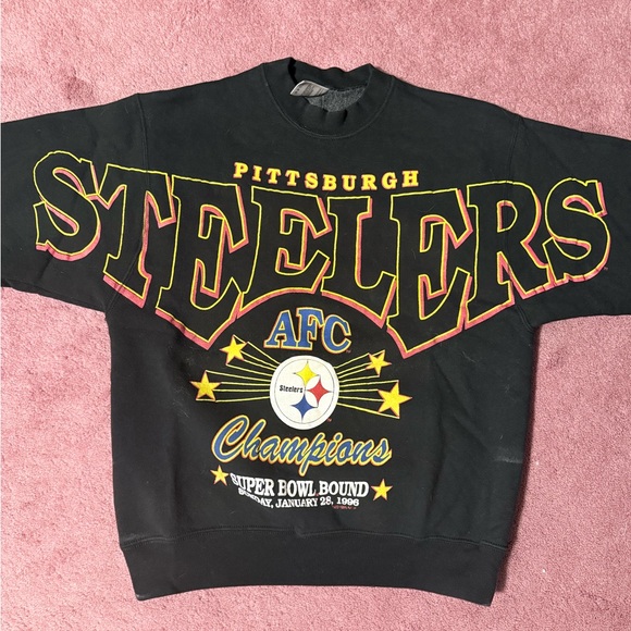 Pittsburgh Steelers Vintage Crewneck - Picture 2 of 3